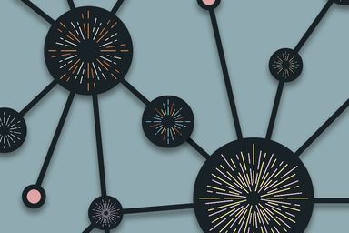 Seeking new physics, scientists borrow from social networks